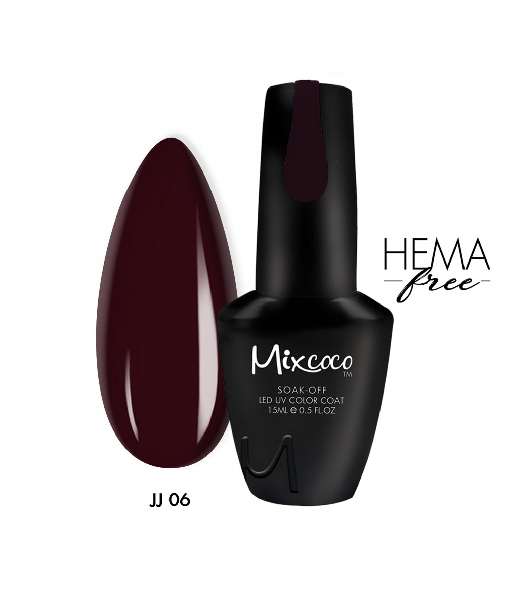Mixcoco Ημιμόνιμο Βερνίκι Νυχιών JJ-06 15ml