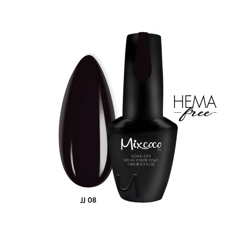 Mixcoco Ημιμόνιμο Βερνίκι Νυχιών JJ-08 15ml
