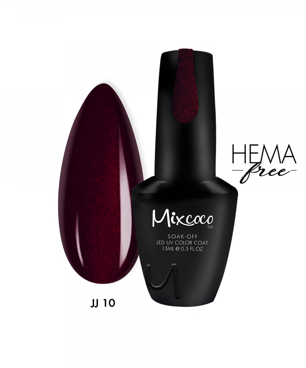 Mixcoco Ημιμόνιμο Βερνίκι Νυχιών JJ-10 15ml
