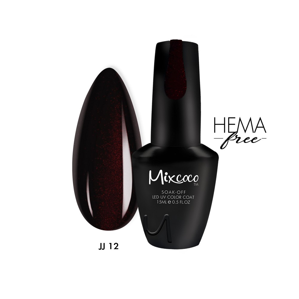 Mixcoco Ημιμόνιμο Βερνίκι Νυχιών JJ-12 15ml Mixcoco Ημιμόνιμο Βερνίκι Νυχιών JJ-12 15ml