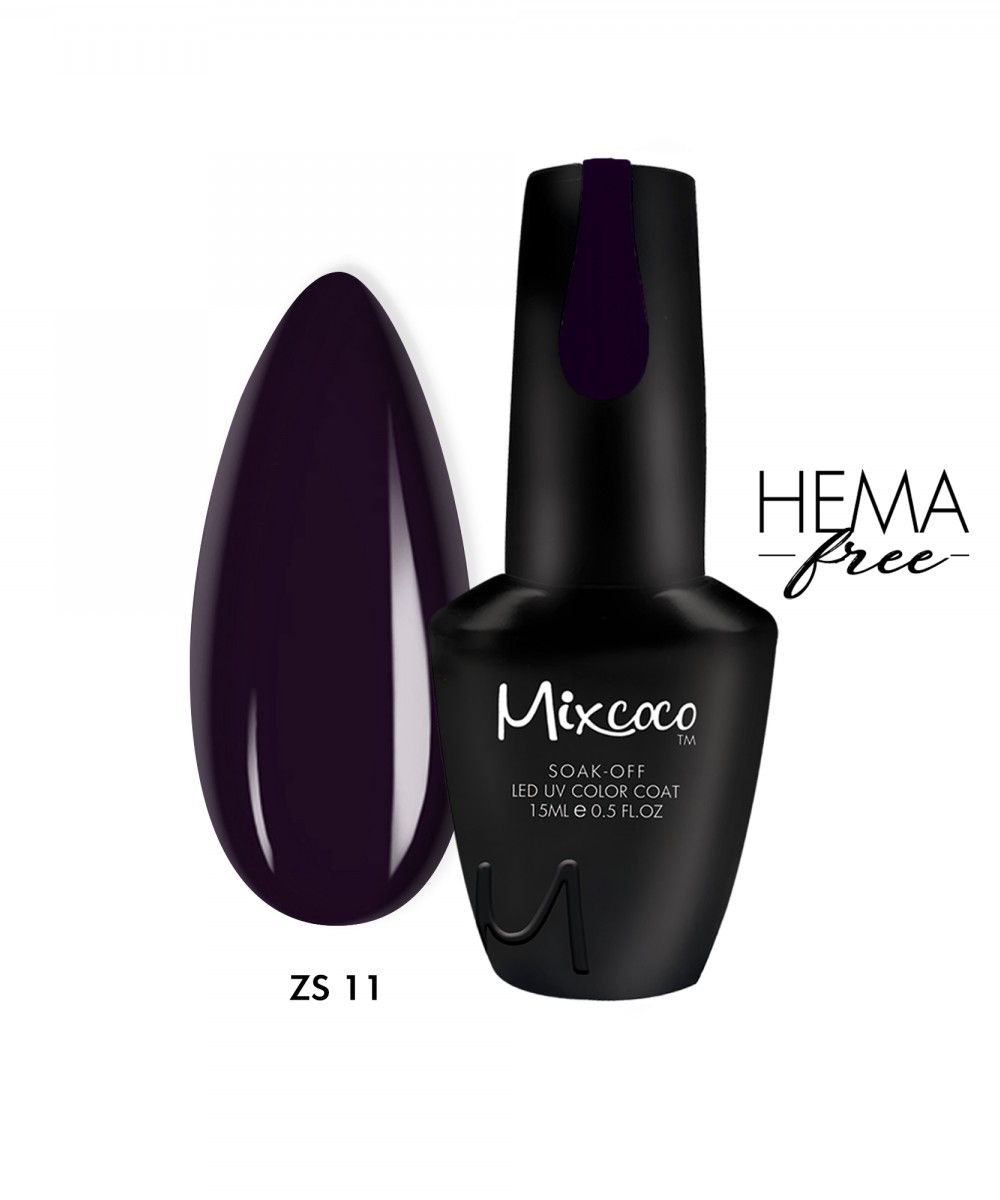 Mixcoco Ημιμόνιμο Βερνίκι Νυχιών ZS-011 15ml Hema Free