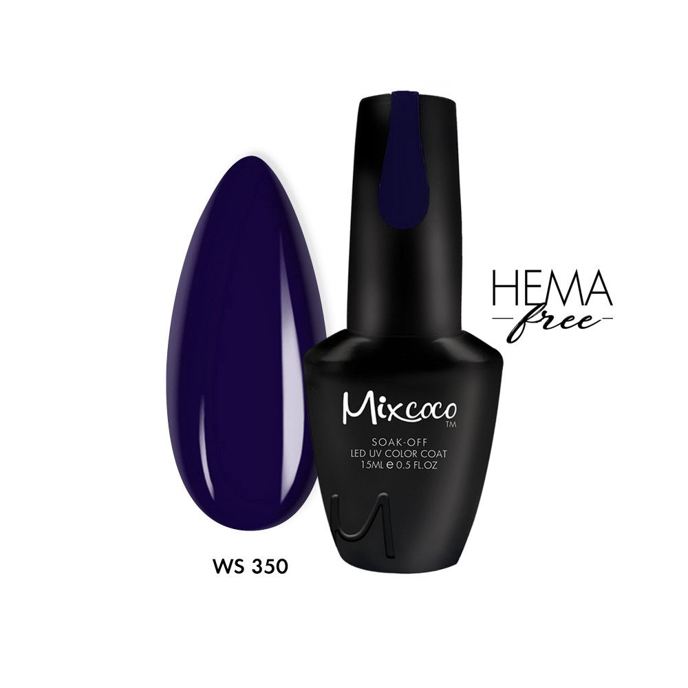 Mixcoco Ημιμόνιμο Βερνίκι Νυχιών WS-350 15ml Hema Free