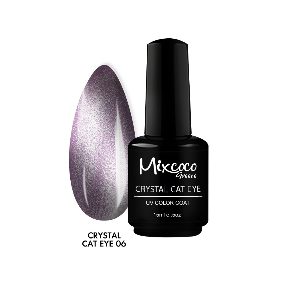Mixcoco Ημιμόνιμο Βερνίκι Νυχιών Crystal Cat Eye 06 15ml Mixcoco Ημιμόνιμο Βερνίκι Νυχιών Crystal Cat Eye 06 15ml