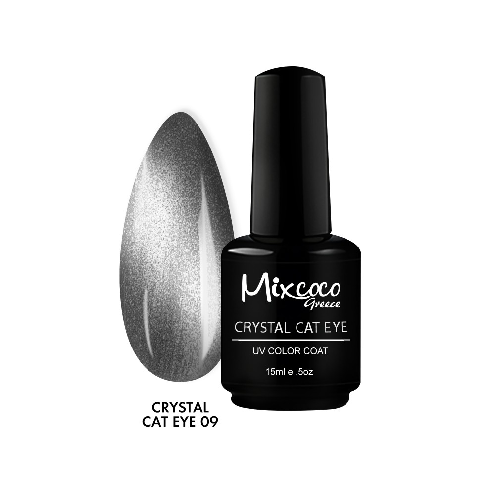Mixcoco Ημιμόνιμο Βερνίκι Νυχιών Crystal Cat Eye 09 15ml Mixcoco Ημιμόνιμο Βερνίκι Νυχιών Crystal Cat Eye 09 15ml