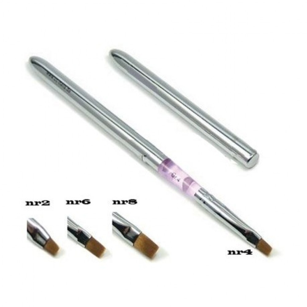 Nm Πινέλο Τζέλ Με Καπάκι (Gel Brush Gel) * 6 * 6 *