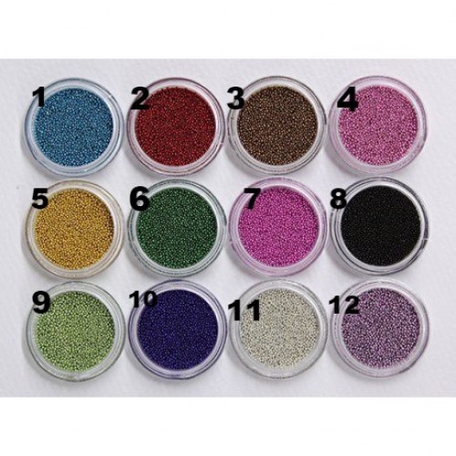 Nm Χαβιάρι Nail Art (G-61) * 12 *