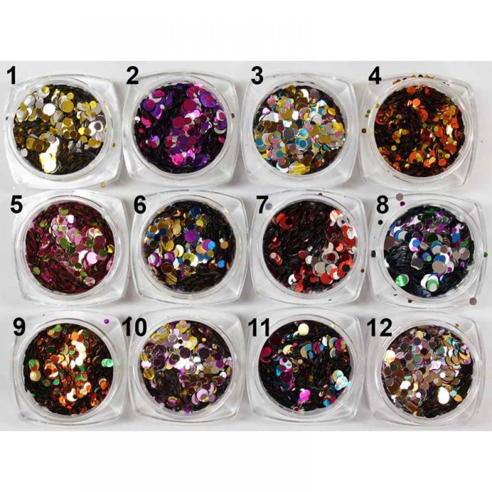 Nm Nail Art (Confetti + No)
