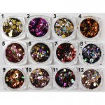 Nm Nail Art (Confetti + No)