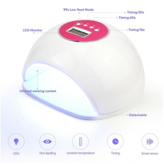 FEL ΕΠΑΓΓΕΛΜΑΤΙΚΟ ΦΟΥΡΝΑΚΙ ΝΥΧΙΩΝ UV/LED 72W BQ (27215) FEL ΕΠΑΓΓΕΛΜΑΤΙΚΟ ΦΟΥΡΝΑΚΙ ΝΥΧΙΩΝ UV/LED 72W BQ (27215)