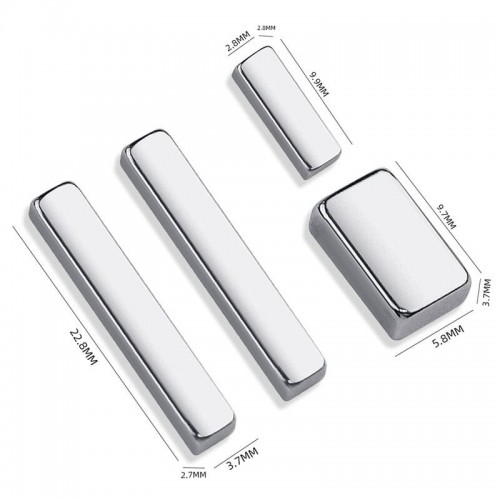 Μαγνήτες Cuboid Cat's Eye  4Pcs