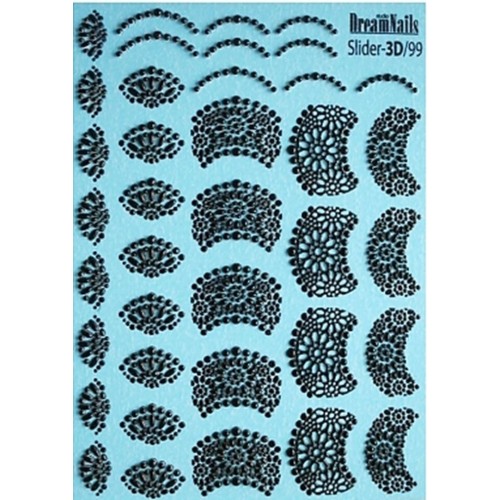J.K 3D Αυτοκόλλητα Νερού Νυχιών Dream Nails 3D Slider 099 (113412)
