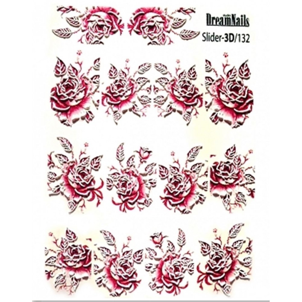 J.K Αυτοκόλλητα Νερού Νυχιών Dream Nails 3D/132 (113700) J.K Αυτοκόλλητα Νερού Νυχιών Dream Nails 3D/132 (113700)