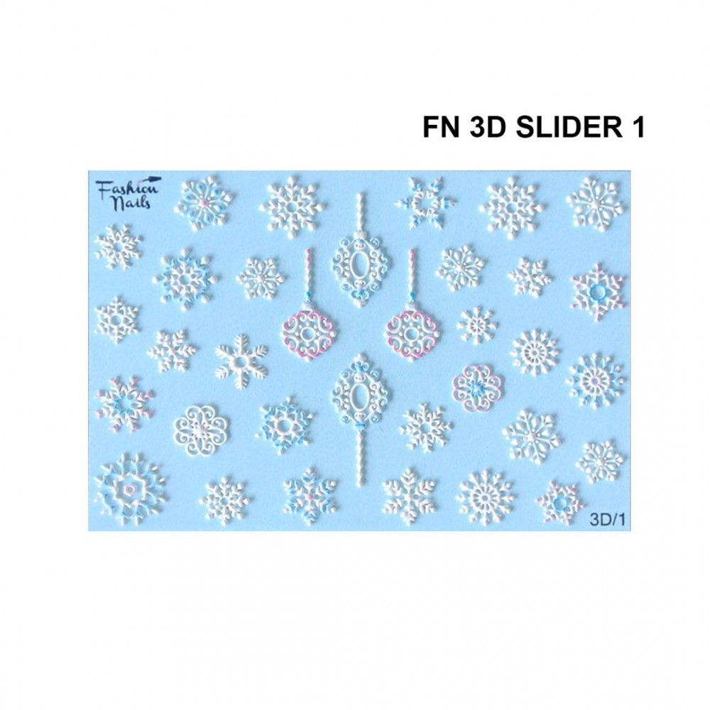 J.K Fashion Nails 3D Slider 01 (113107)