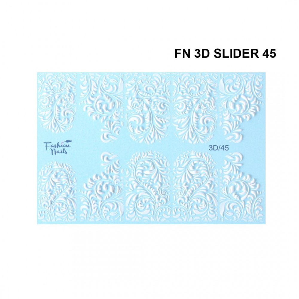 J.K Fashion Nails 3D Slider 45 (113658) J.K Fashion Nails 3D Slider 45 (113658)
