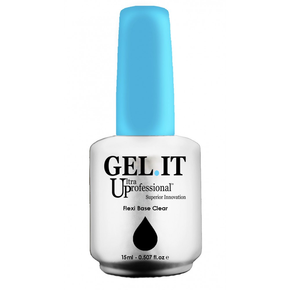 Gel It Up Ημιμόνιμο Βερνίκι Νυχιών Flexi Base Clear ,15ml