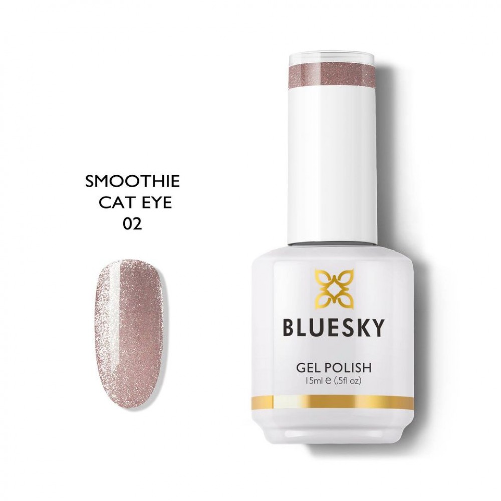 Bluesky Ημιμόνιμο Βερνίκι Νυχιών Smoothie Cat Eye 02 ,15ml Bluesky Ημιμόνιμο Βερνίκι Νυχιών Smoothie Cat Eye 02 ,15ml