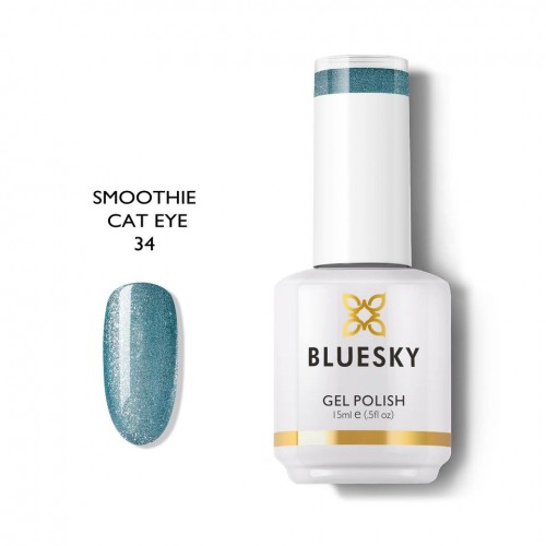 Bluesky Ημιμόνιμο Βερνίκι Νυχιών Smoothie Cat Eye 34 ,15ml