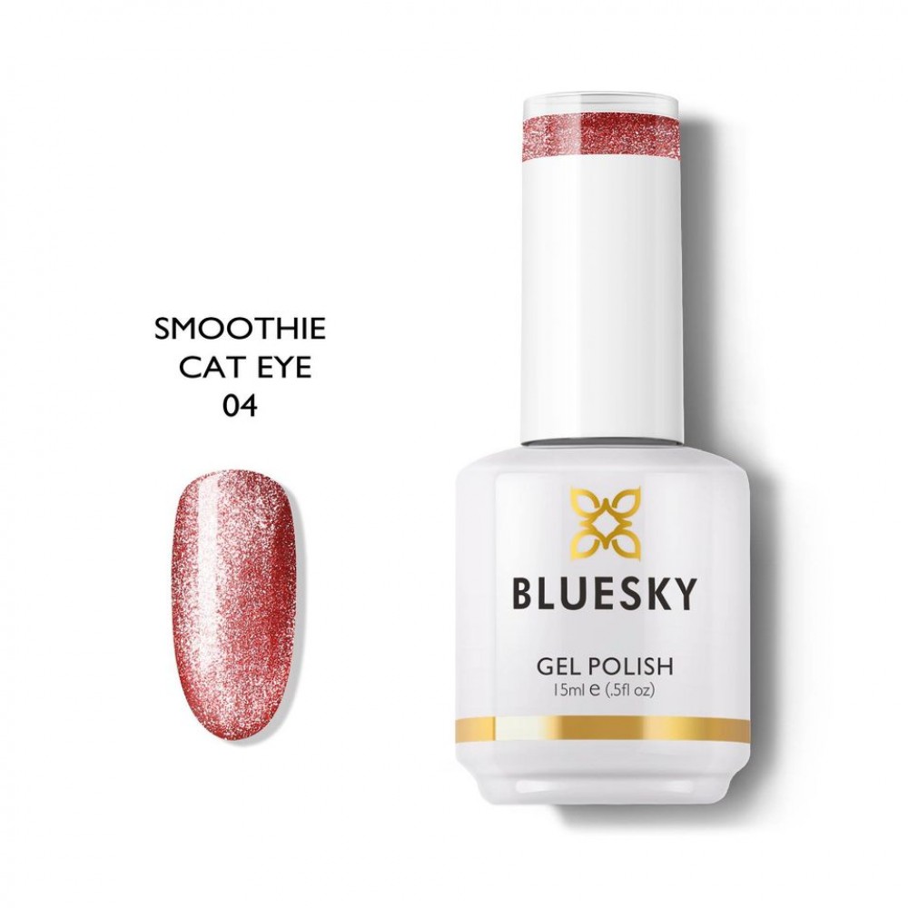 Bluesky Ημιμόνιμο Βερνίκι Νυχιών Smoothie Cat Eye 04 ,15ml *