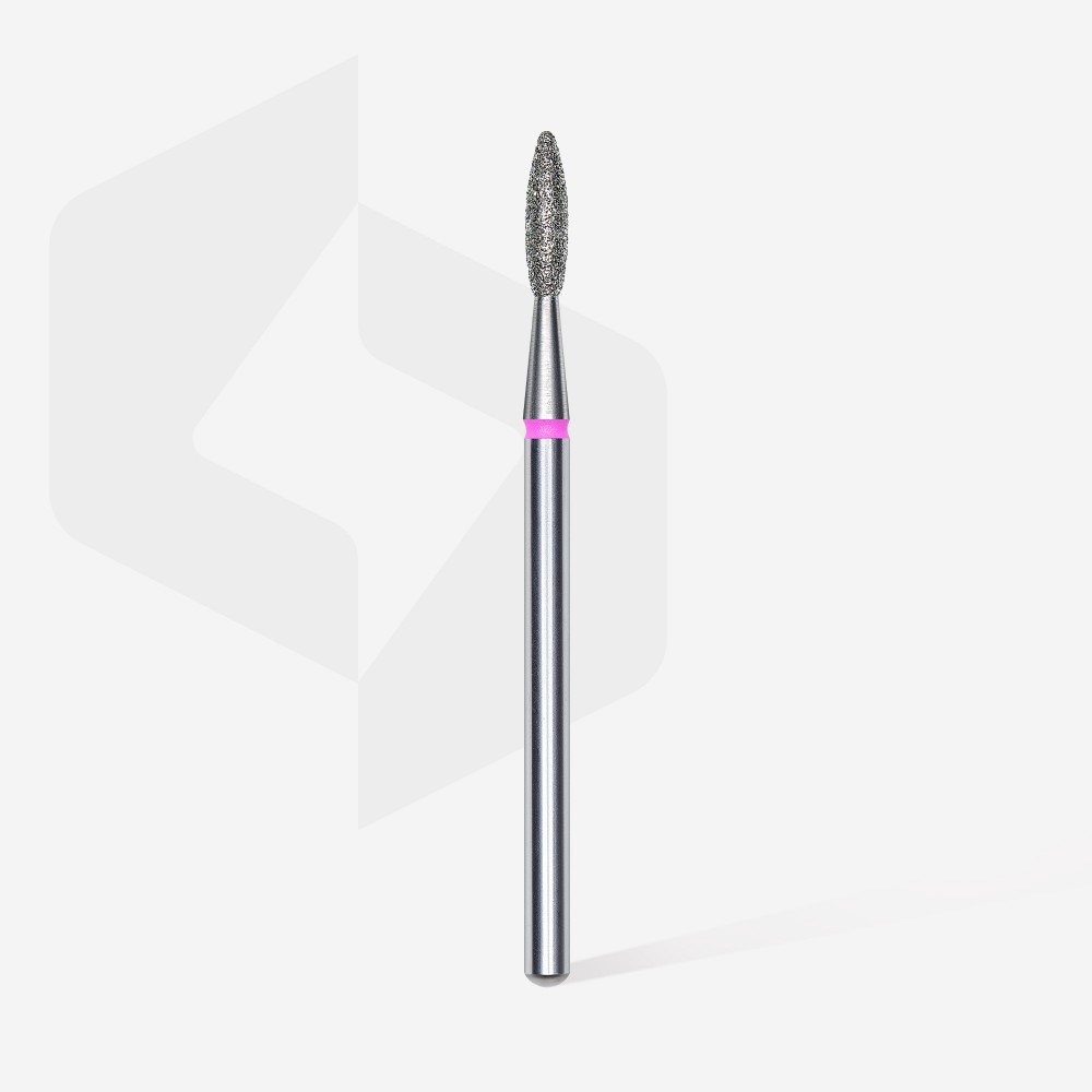 St Staleks Pro Φρέζα Επωνυχίων Flame Kόκκινη 2,1mm/8mm FA10R021/8