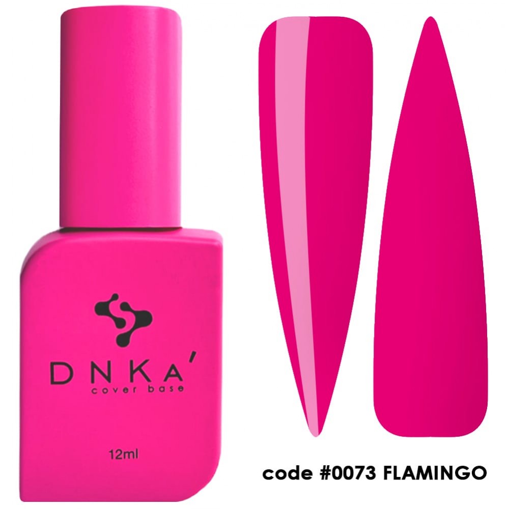 DNKa Cover Rubber Base French #0073 Flamingo 12ml
