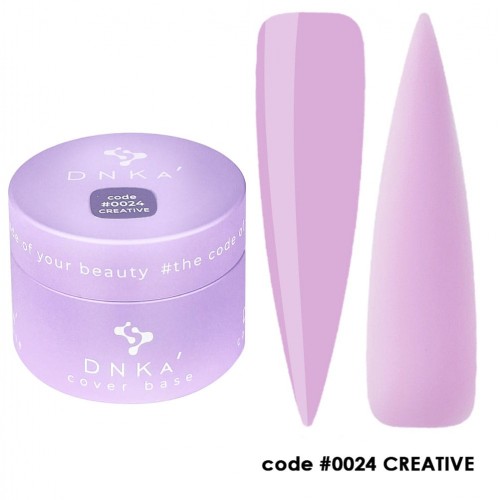 DNKa Cover Rubber Base French #0024 Сreative 30ml
