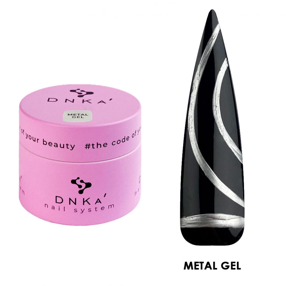 DNKa Metal Gel Silver 5ml **