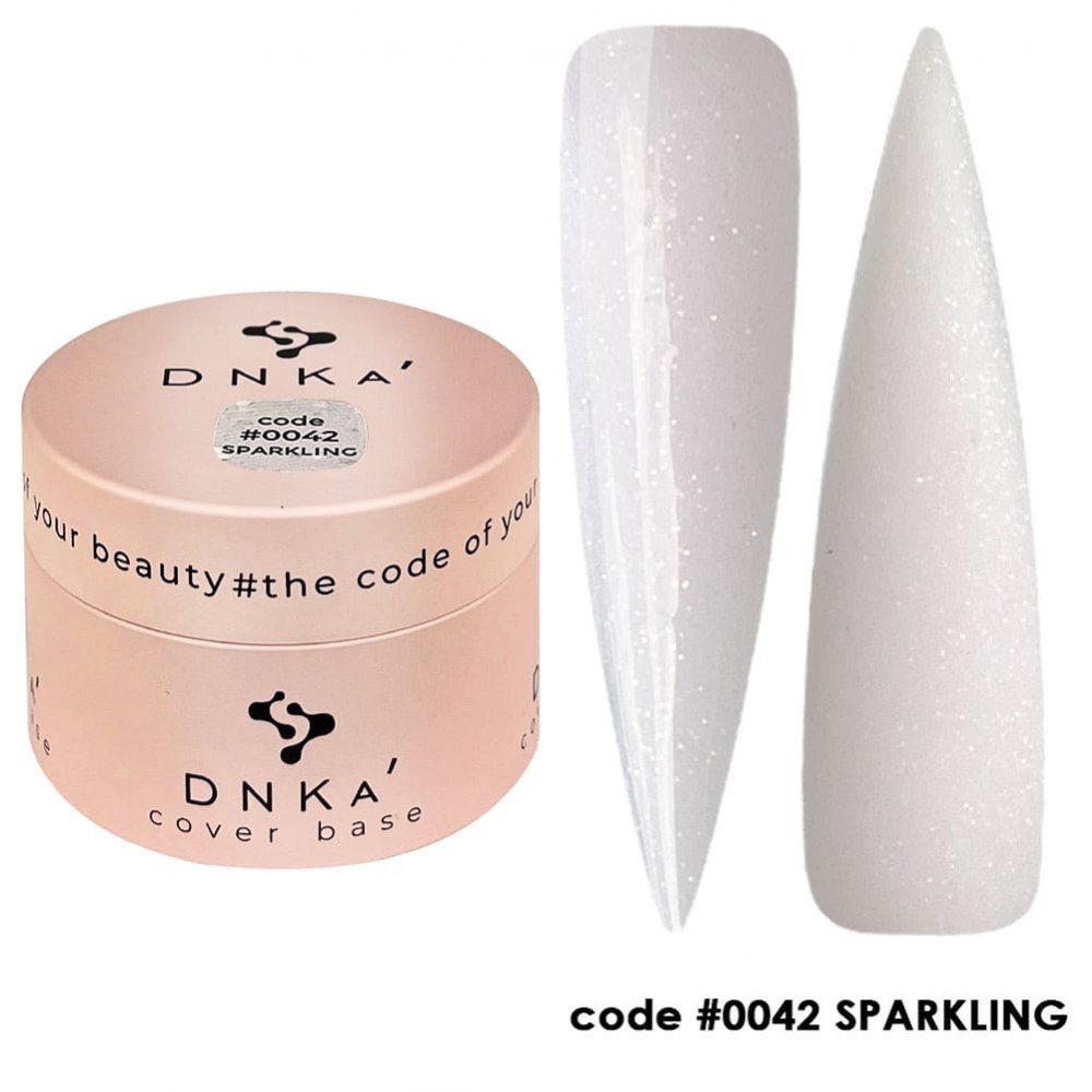 DNKa Cover Rubber Base French #0042 Sparkling 30ml
