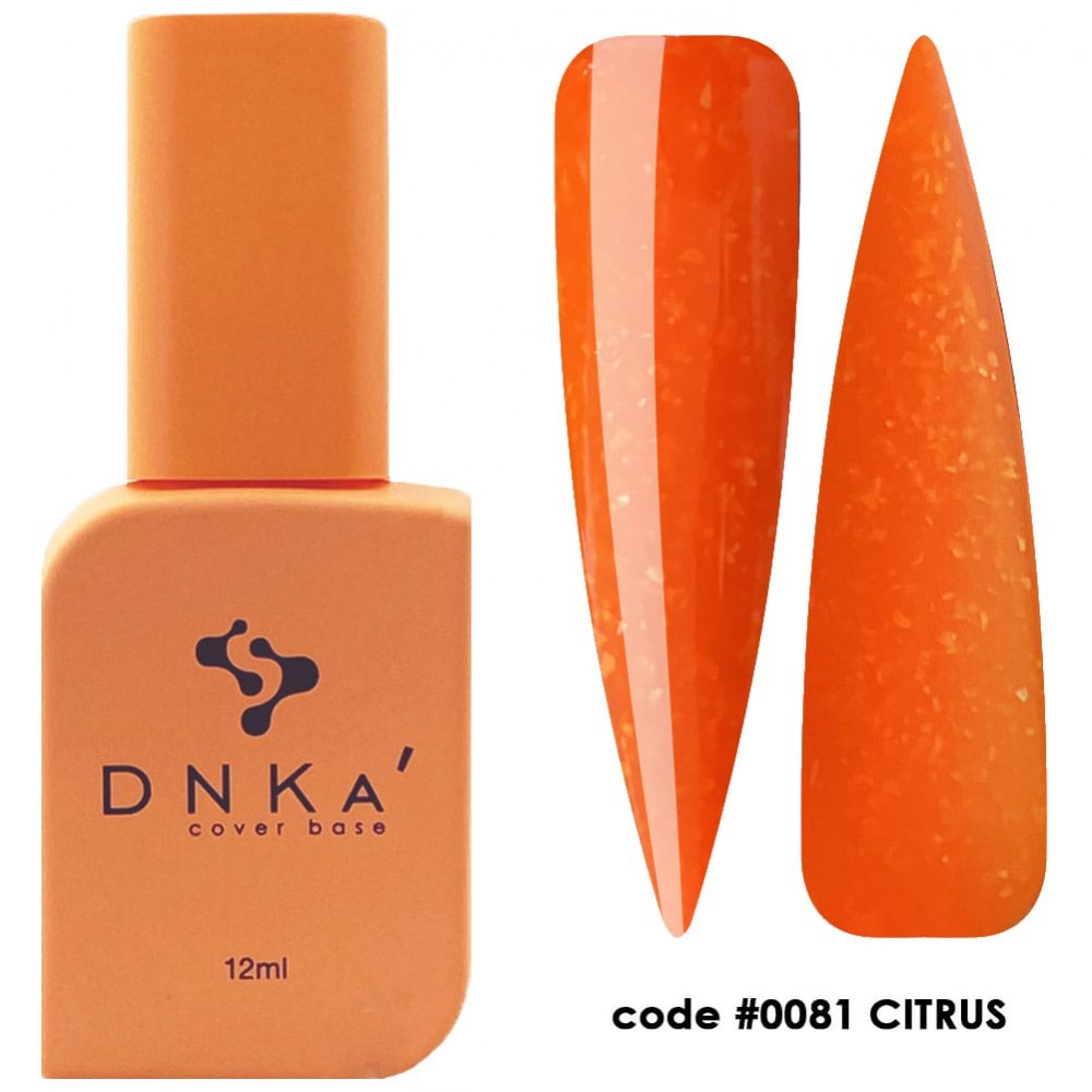 DNKa Cover Rubber Base French #0081 Citrus 12ml