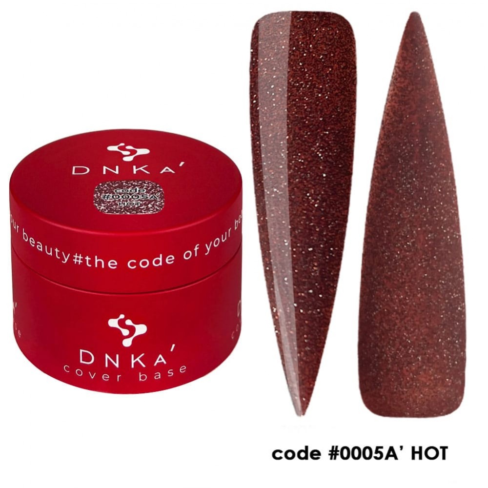 DNKa Cover Rubber Base French #0005A' Hot 30ml