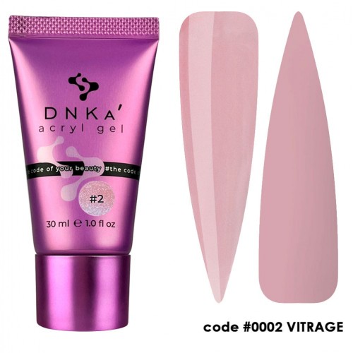 DNKa Acryl Gel (tube) #0002 Vitrage 30ml