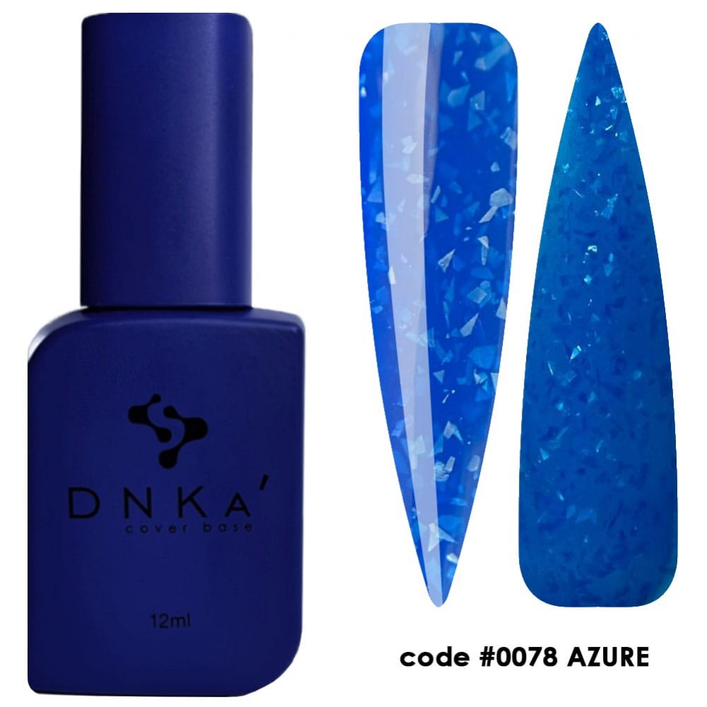 DNKa Cover Rubber Base French #0078 Azure 12ml
