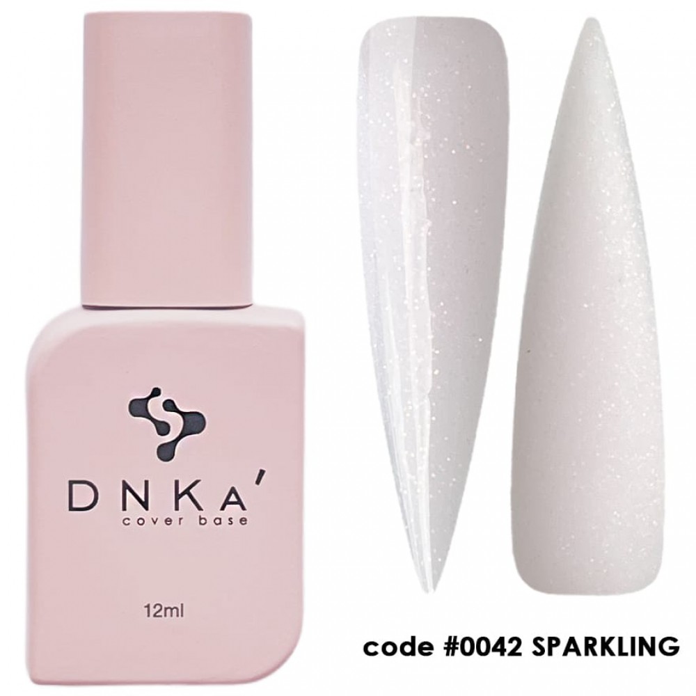DNKa Cover Rubber Base French #0042 Sparkling 12ml