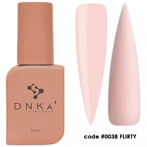 DNKa Cover Rubber Base French #0038 Flirty 12ml