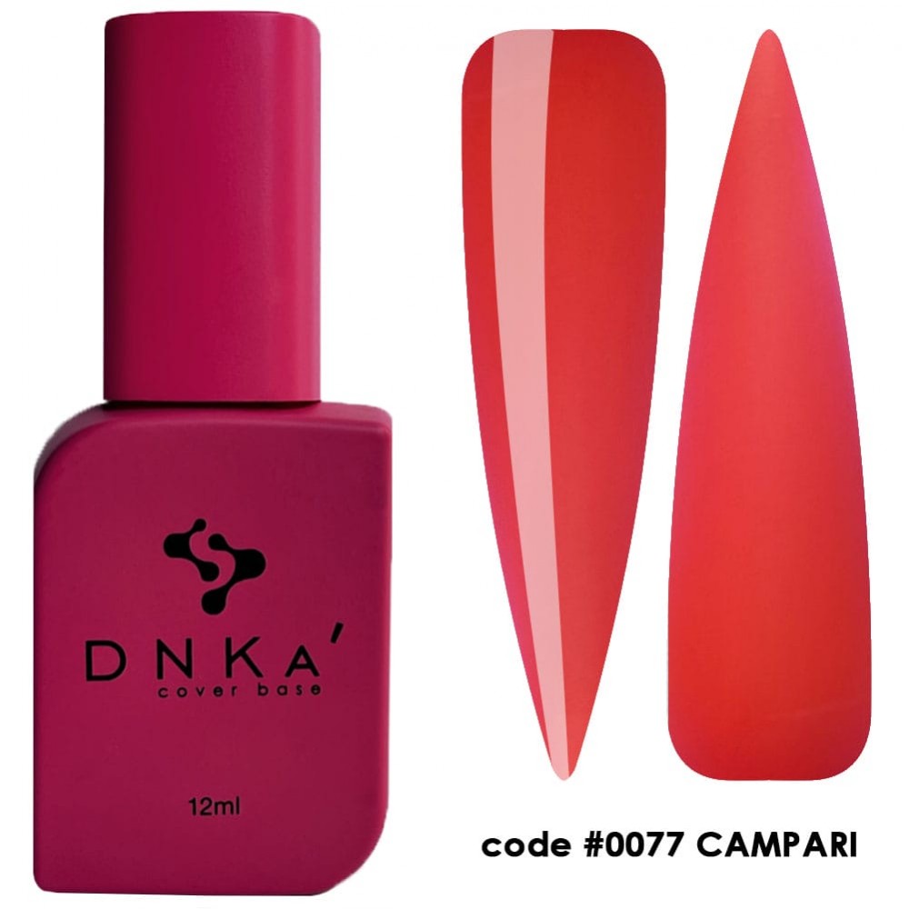 DNKa Cover Rubber Base French #0077 Campari 12ml