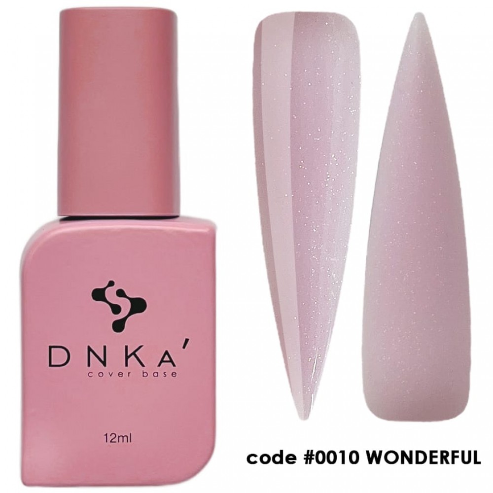 DNKa Cover Rubber Base French #0010 Wonderful 12ml DNKa Cover Rubber Base French #0010 Wonderful 12ml
