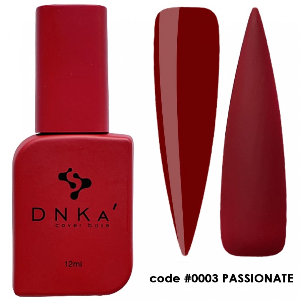 DNKa Cover Rubber Base French #0003 Passionate 12ml