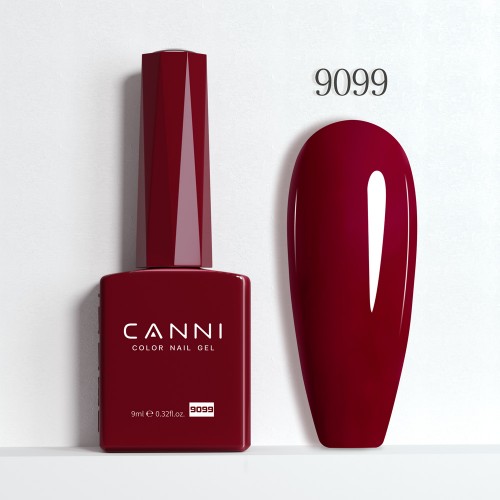 Canni Ημιμόνιμο Βερνίκι Νυχιών Dark Tan 9099 Hema Free 9ml