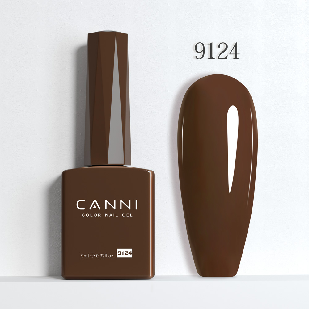 Canni Ημιμόνιμο Βερνίκι Νυχιών Irish Coffee 9124 Hema Free 9ml