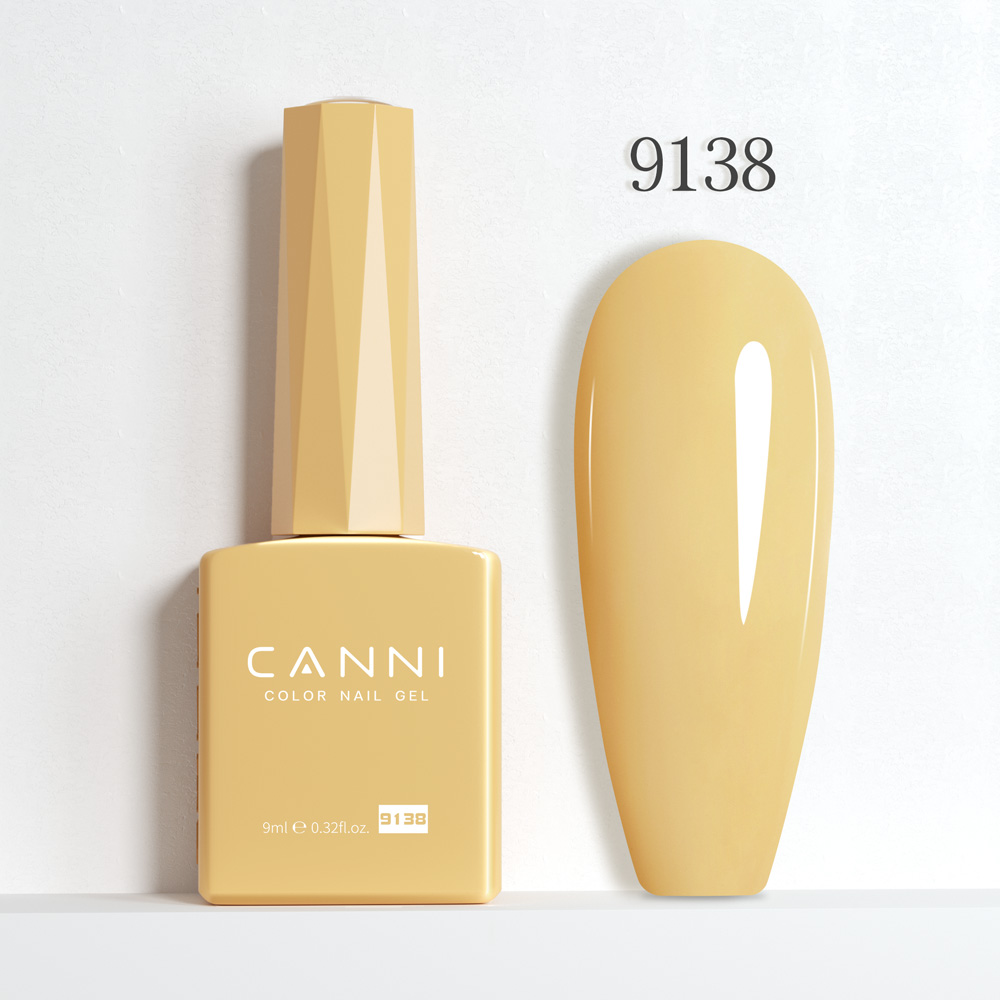 Canni Ημιμόνιμο Βερνίκι Νυχιών Camel 9138 Hema Free 9ml