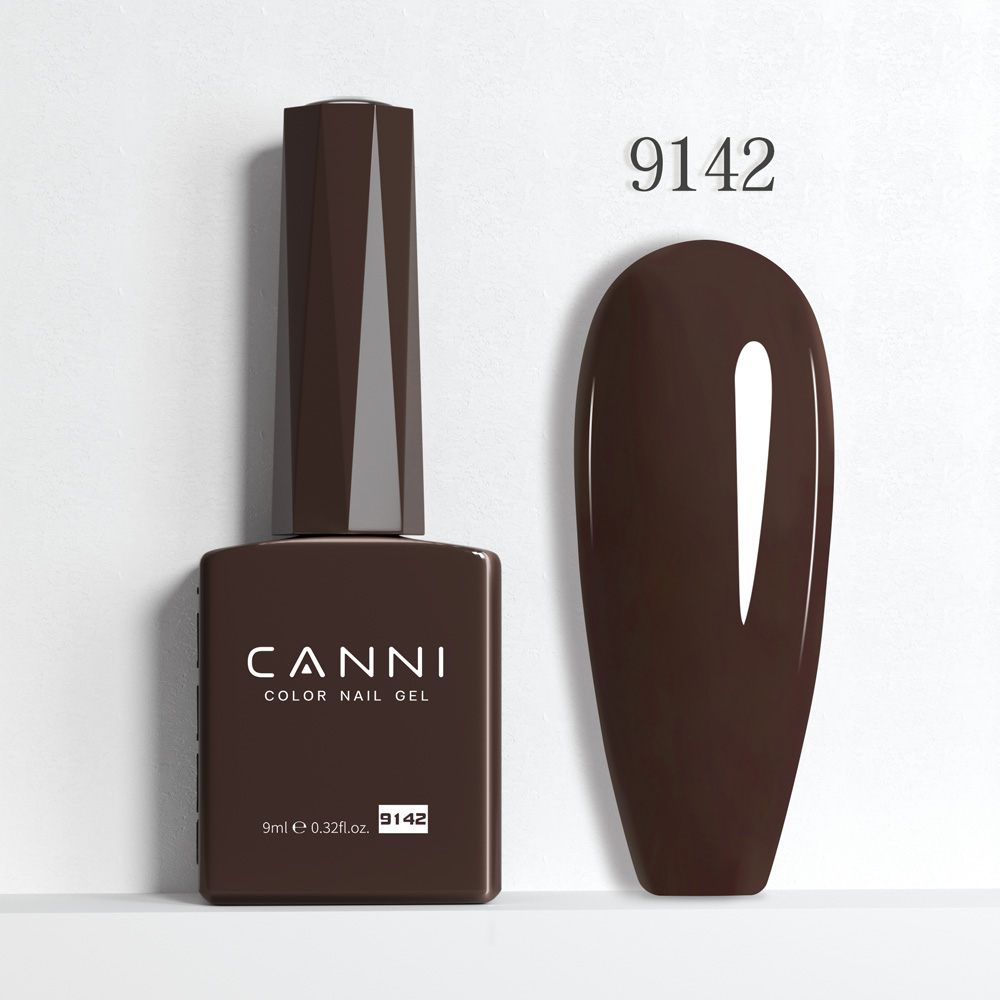Canni Ημιμόνιμο Βερνίκι Νυχιών English Walnut 9142 Hema Free 9ml