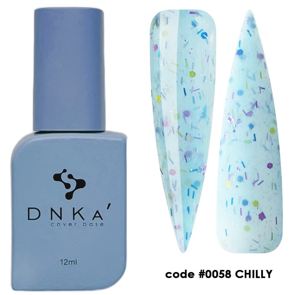 DNKa Cover Rubber Base French #0058 Chilly 12ml
