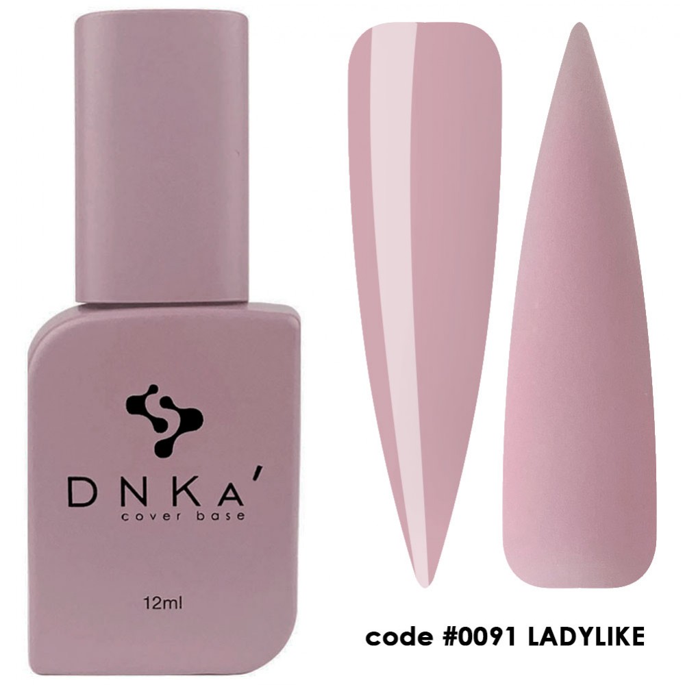 DNKa Cover Rubber Base French #0091 Ladylike 12ml