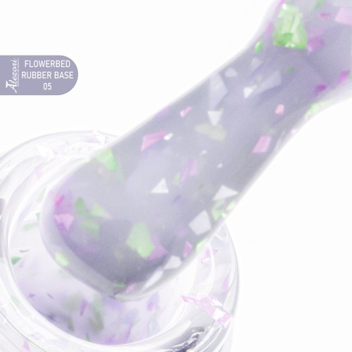 Alezori Rubber Base Color 05 Flowerbed ,15ml *
