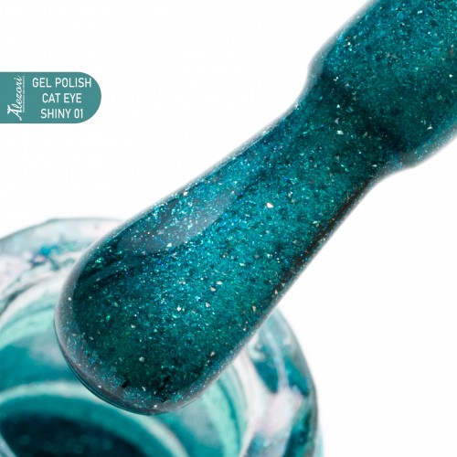 Alezori Ημιμόνιμο Βερνίκι Gel Polish Cat Eye Shiny 01, 15ml