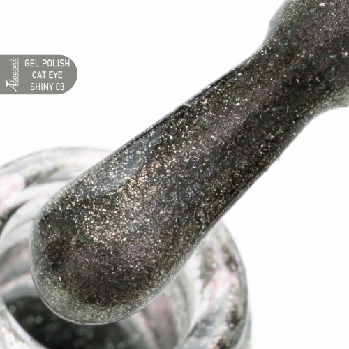 Alezori Ημιμόνιμο Βερνίκι Gel Polish Cat Eye Shiny 03, 15ml