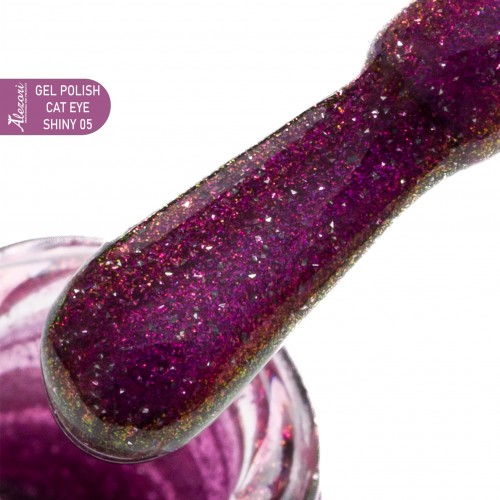Alezori Ημιμόνιμο Βερνίκι Gel Polish  Cat Eye Shiny 05, 15ml