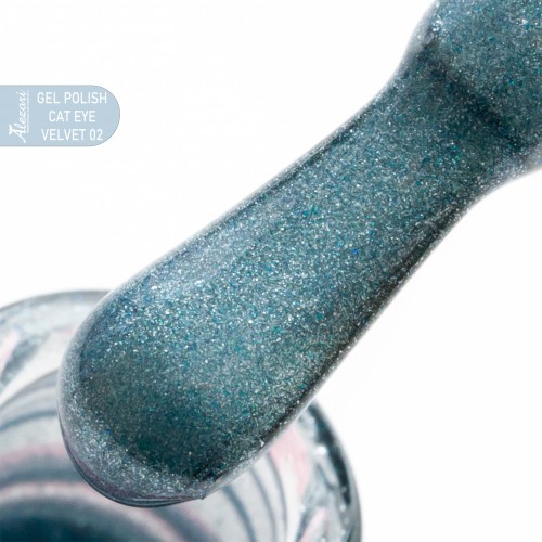 Alezori Ημιμόνιμο Βερνίκι Cat Eye Velvet 02, 15ml