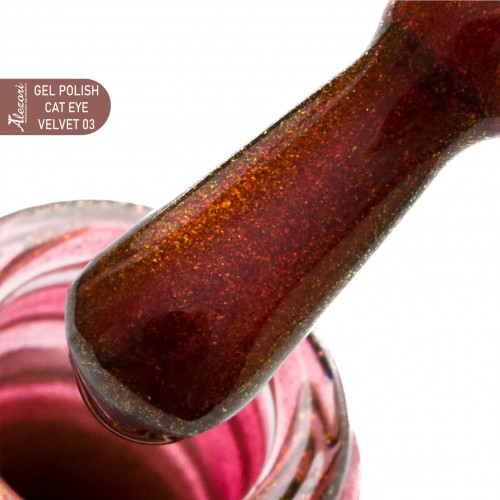 Alezori Ημιμόνιμο Βερνίκι Cat Eye Velvet 03, 15ml