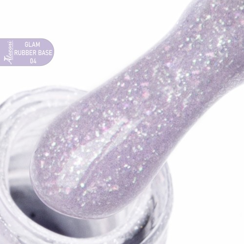 Alezori Rubber Base Color 04 Glam ,15ml *