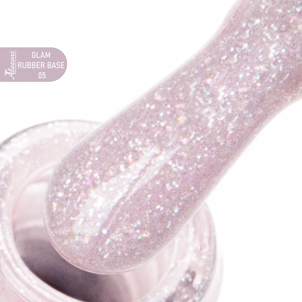 Alezori Rubber Base Color 05 Glam ,15ml *